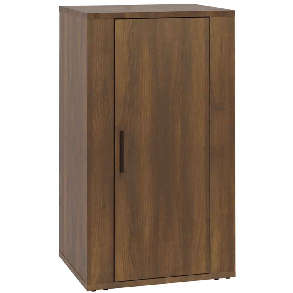 vidaXL Single Door Brown Sideboard Image 2