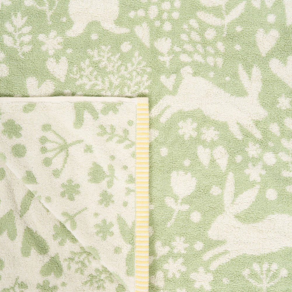 Meadow Towel Sage Hand Towel Image 7