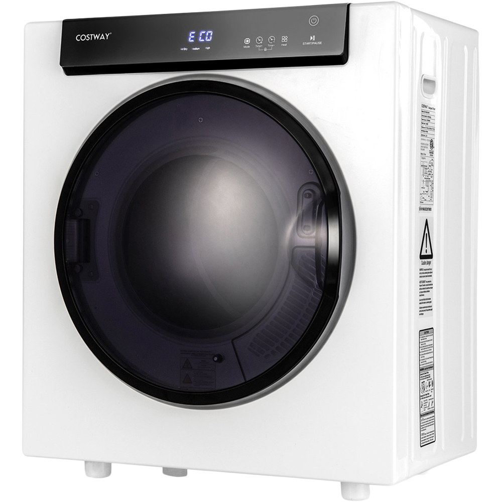 Costway Electric Stainless Steel Compact Clothes Dryer with Multi Layer Filtration 4kg Image 1