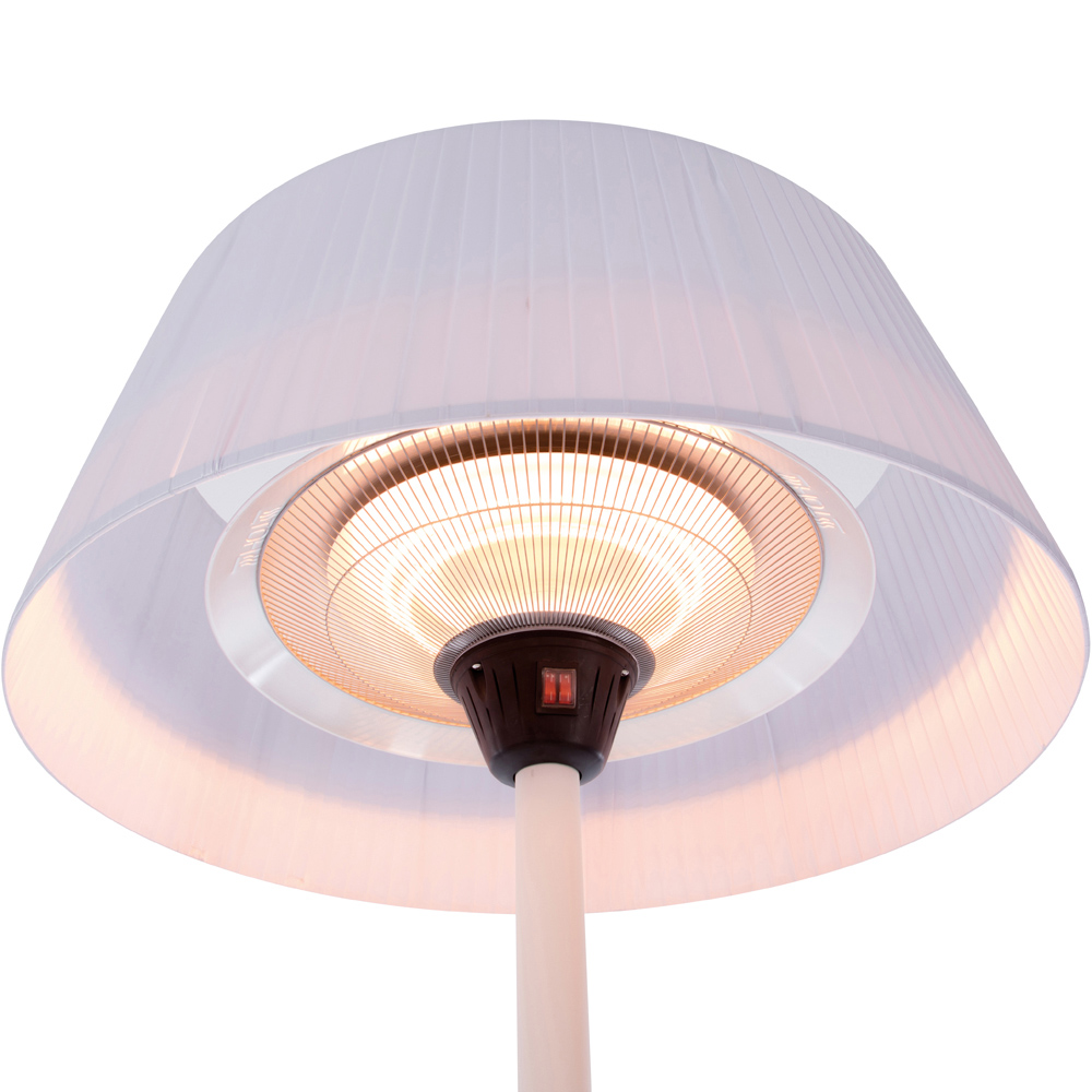 Sunred Artix Bright White Standing Patio Heater 2100W Image 4