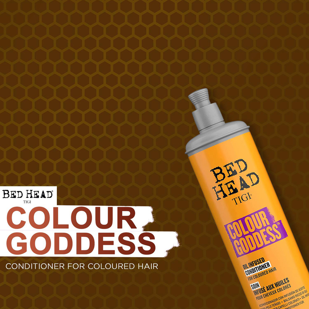 TIGI Bed Head Colour Goddess Coloured Hair Vibrant Care Conditioner 600ml Image 5