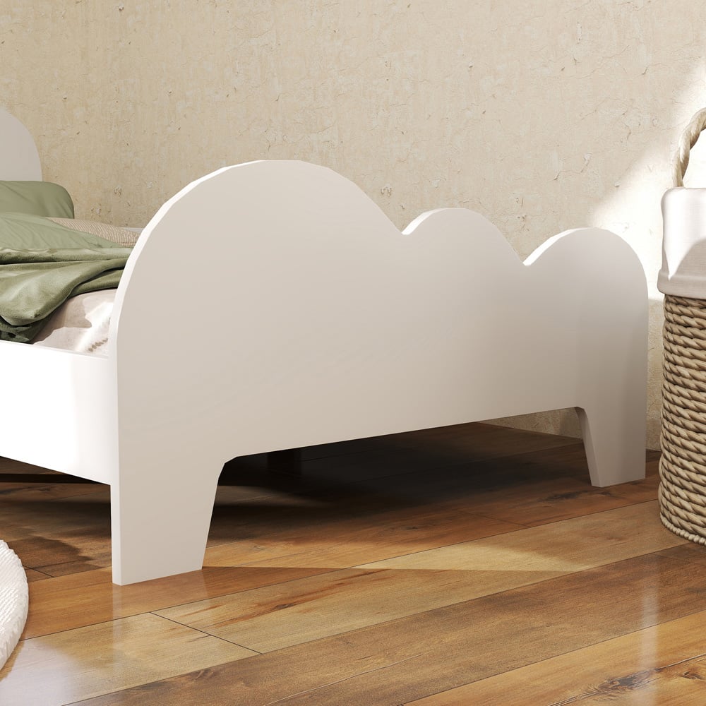 AIYAPLAY Cloud MDF Low Profile Toddler Bed Frame Image 4