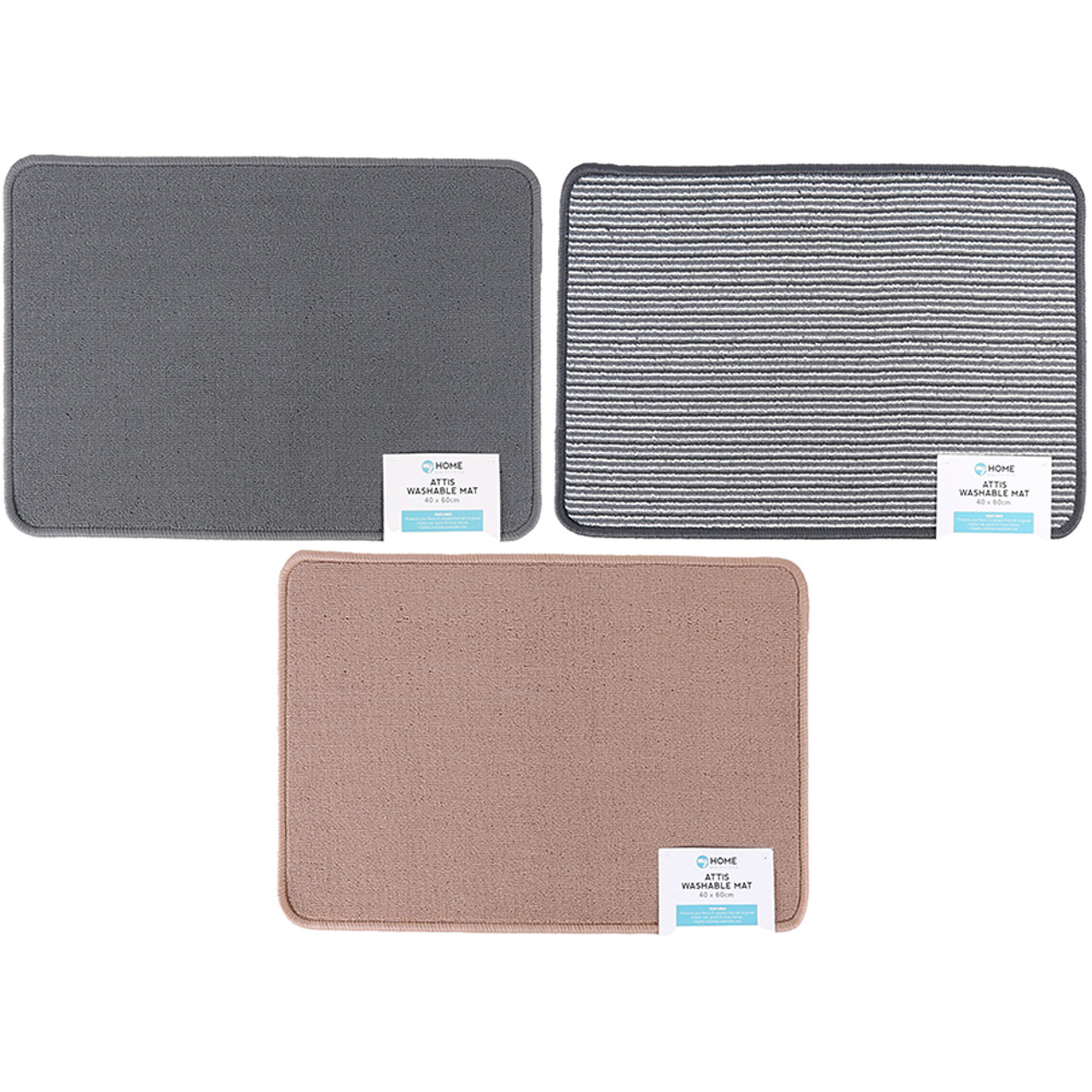 Single My Home Attis Small Latex Doormat 40 x 60cm in Assorted styles Image 1