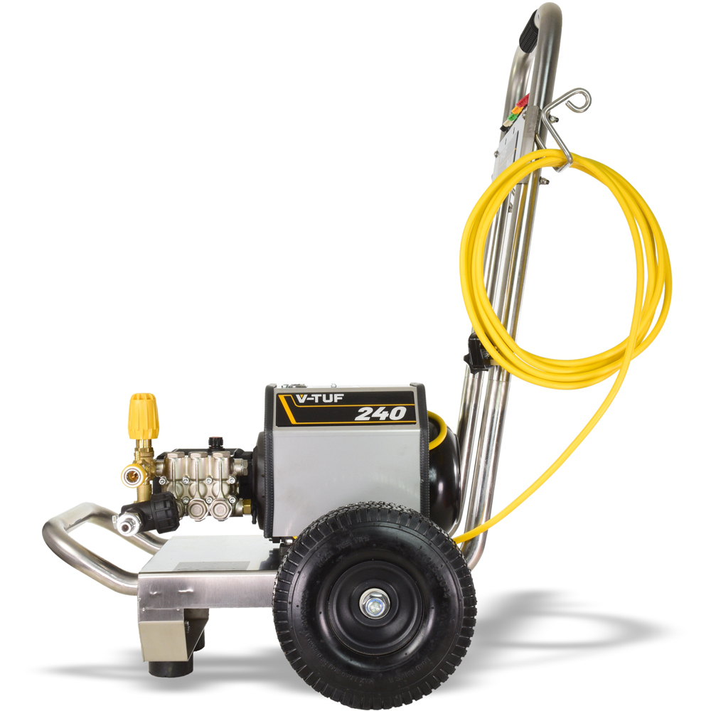 V-TUF 240T Industrial Mobile Electric Pressure Washer 100Bar with Total Stop Image 3