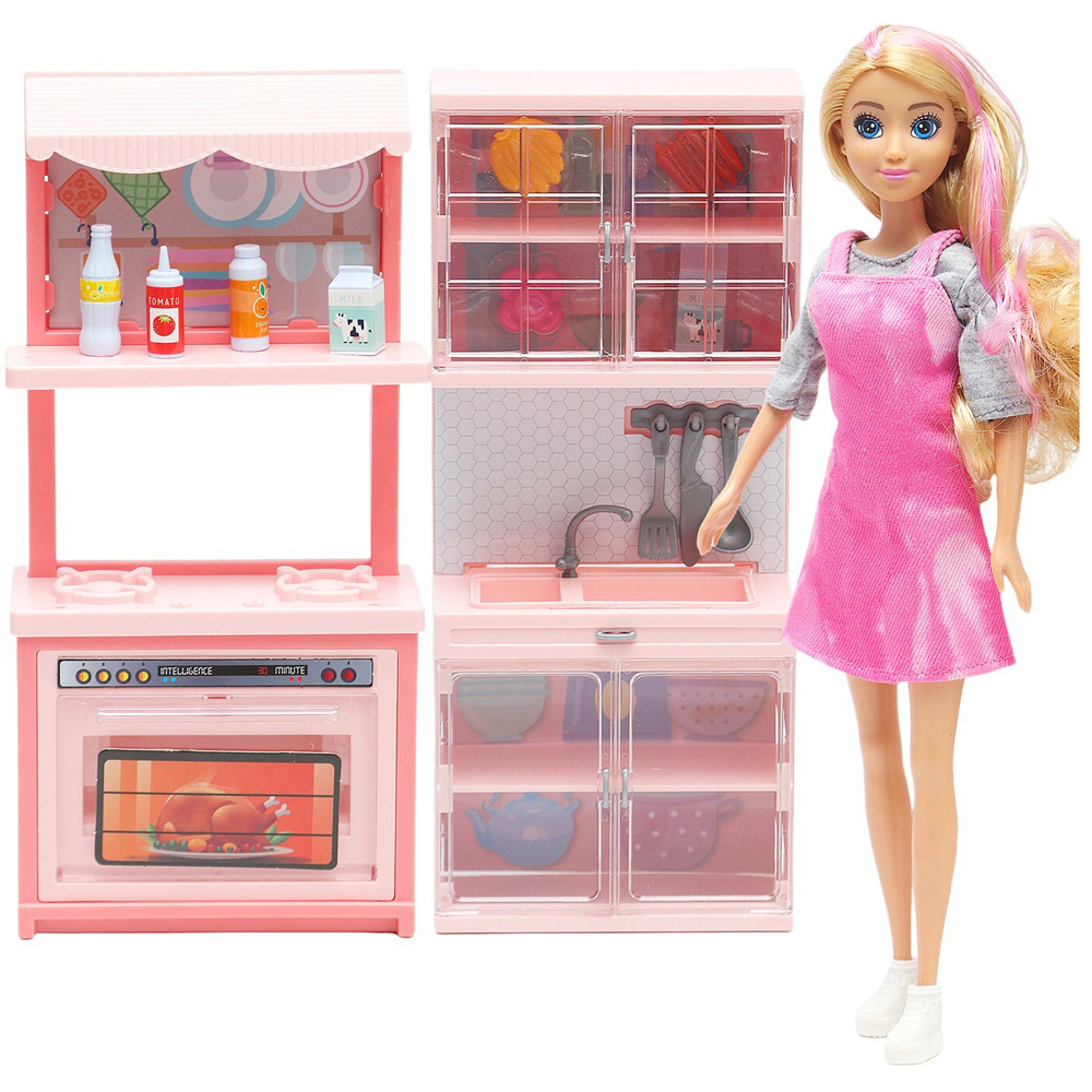 Kitchen Doll Playset Image 2