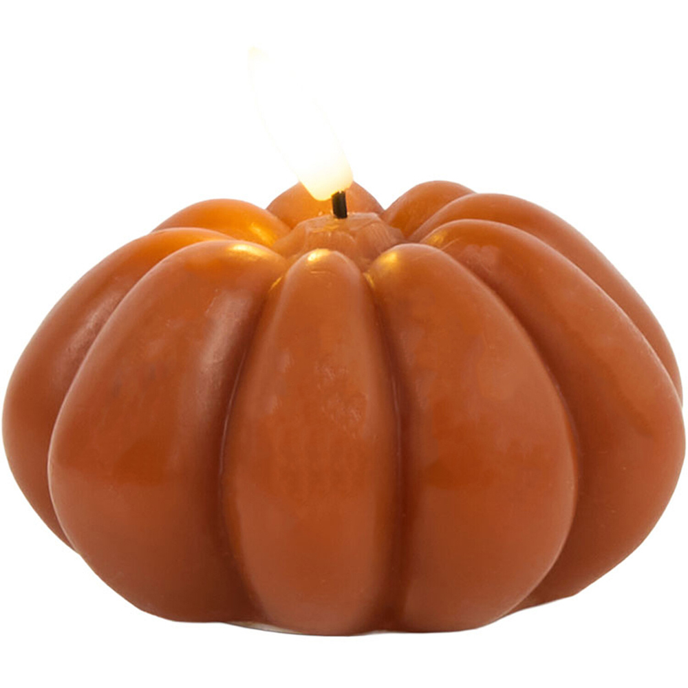 wilko Set of 3 LED Pumpkin Candles Image 5