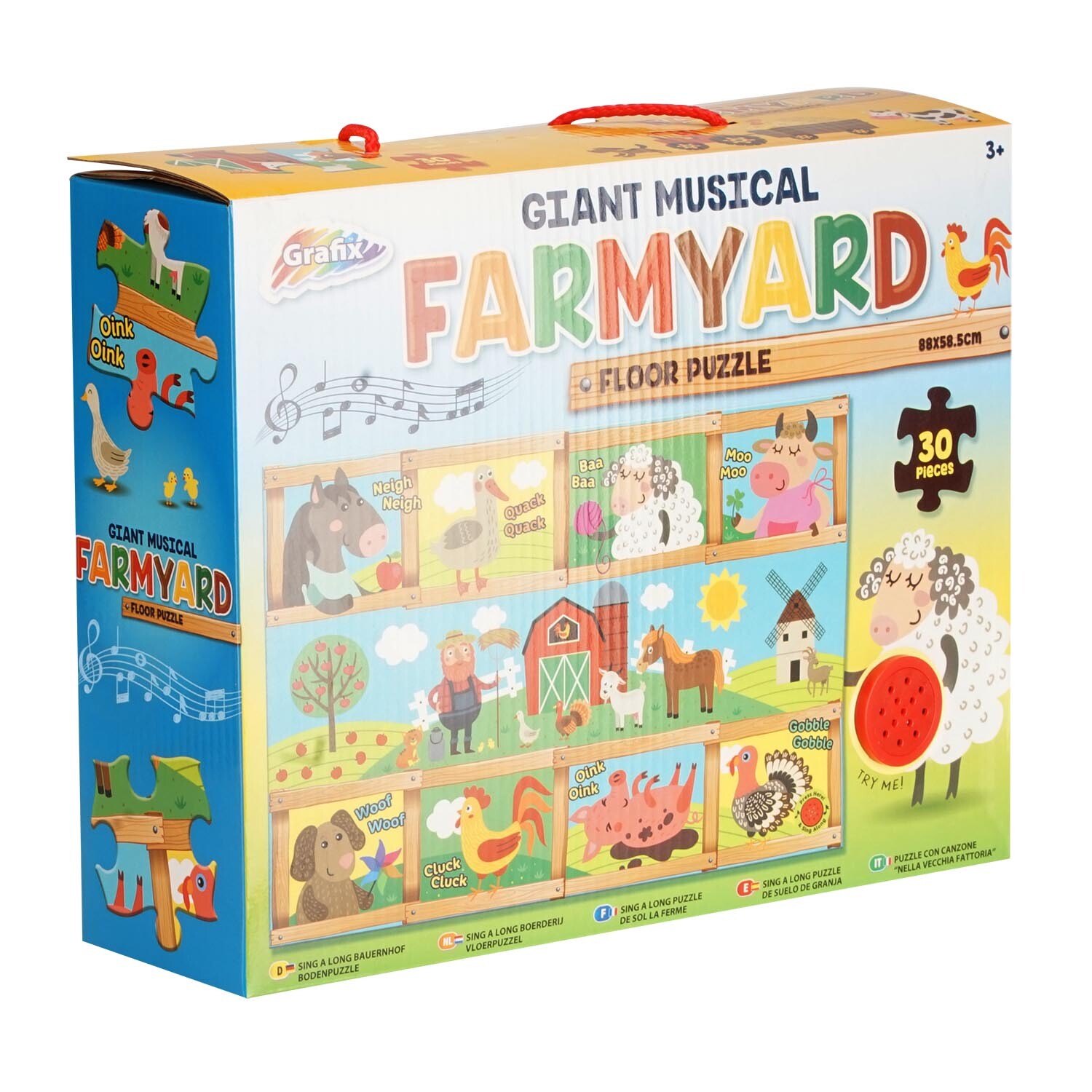 Giant Musical Farmyard Floor Puzzle Image 2