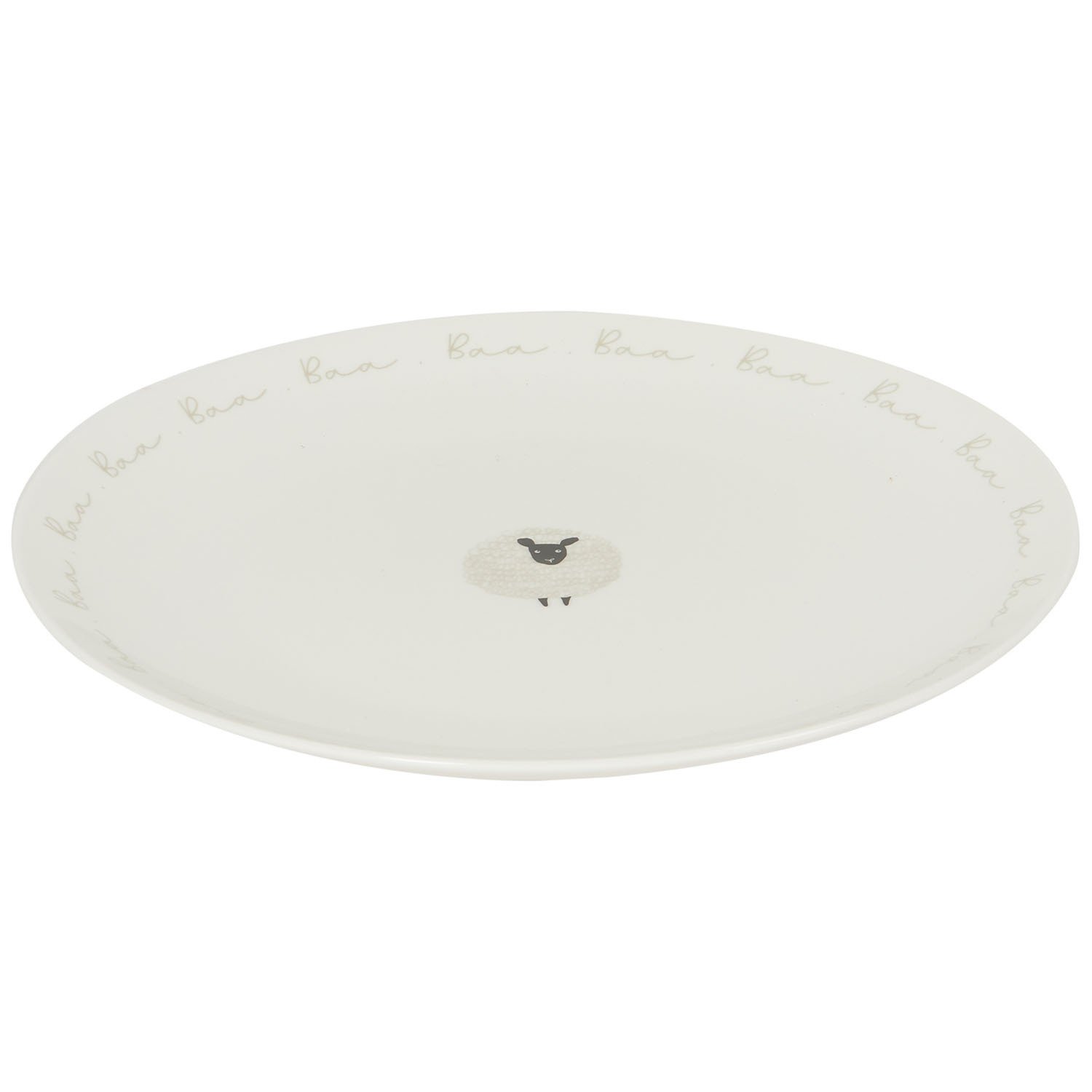 12 Piece Highland Flock Dinnerware - White Image 4