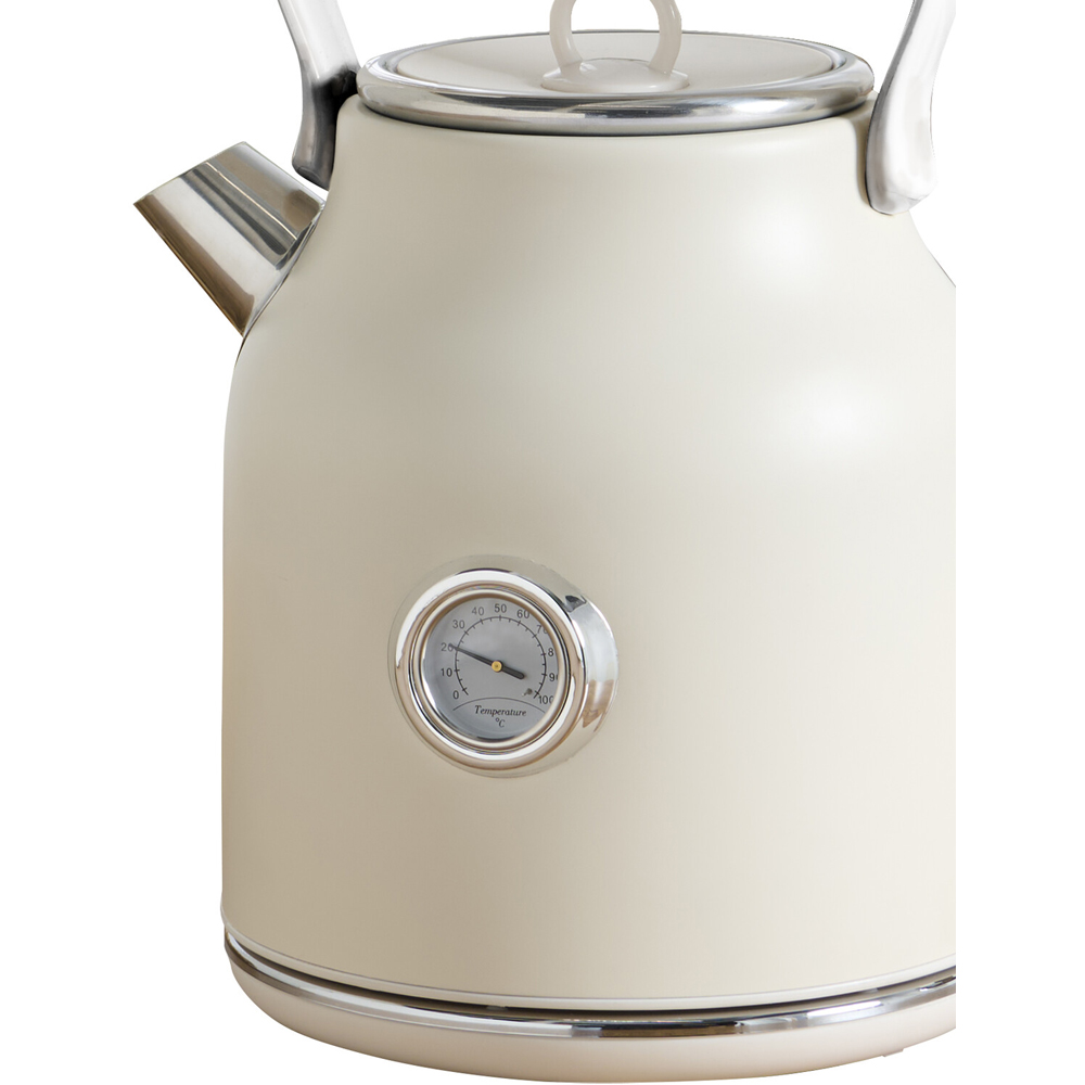 Kitchen Master Retro Kettle Cream Image 3