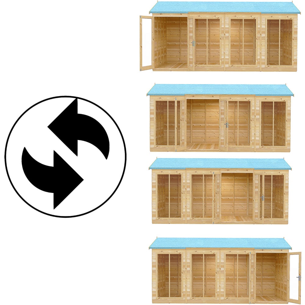 Shire GB Mayfield 16 x 8ft Summerhouse Image 5