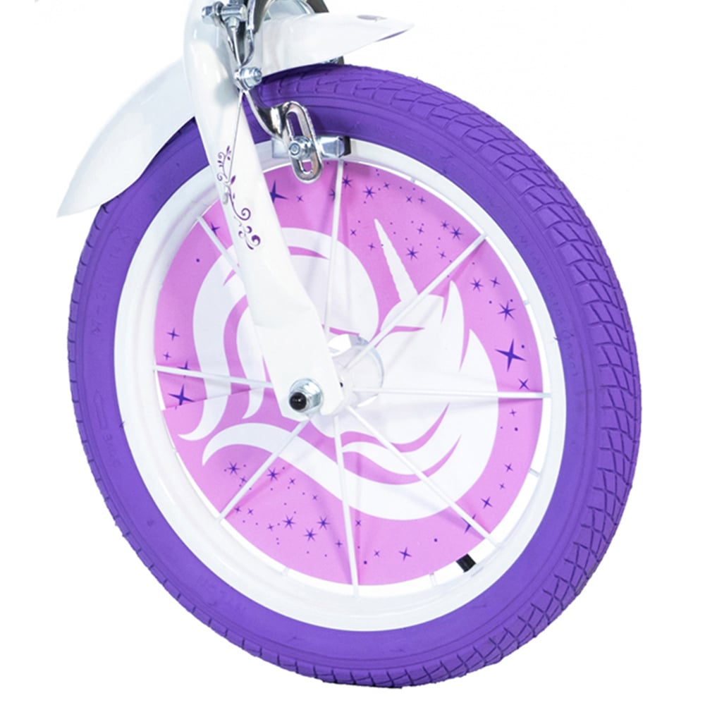 Dino Bikes Unicorn Academy 14 inch Kids Bicycle Image 3