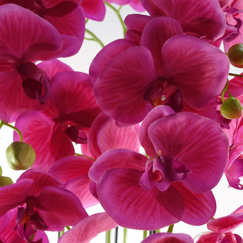 Botanik Large Pink Orchid Artificial Plant in Pot 3.6ft Image 2