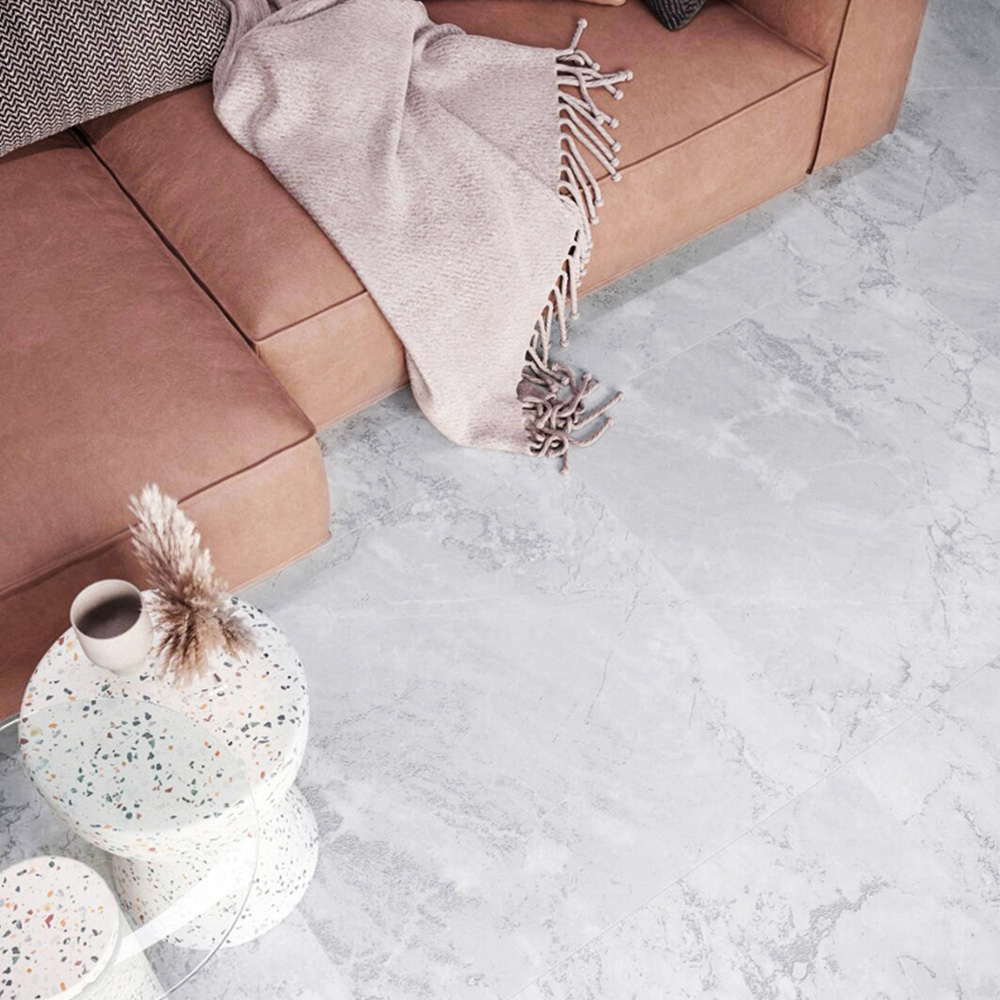 Living and Home Stone Effect Self Adhesive Floor Tile Stickers 24 Pack Image 8