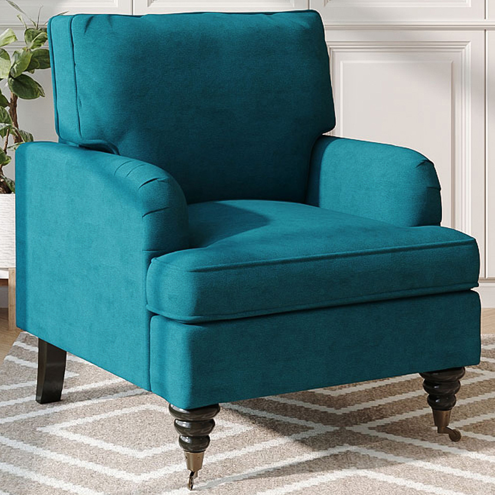 H&O Direct Upholstered Armchair Image 1
