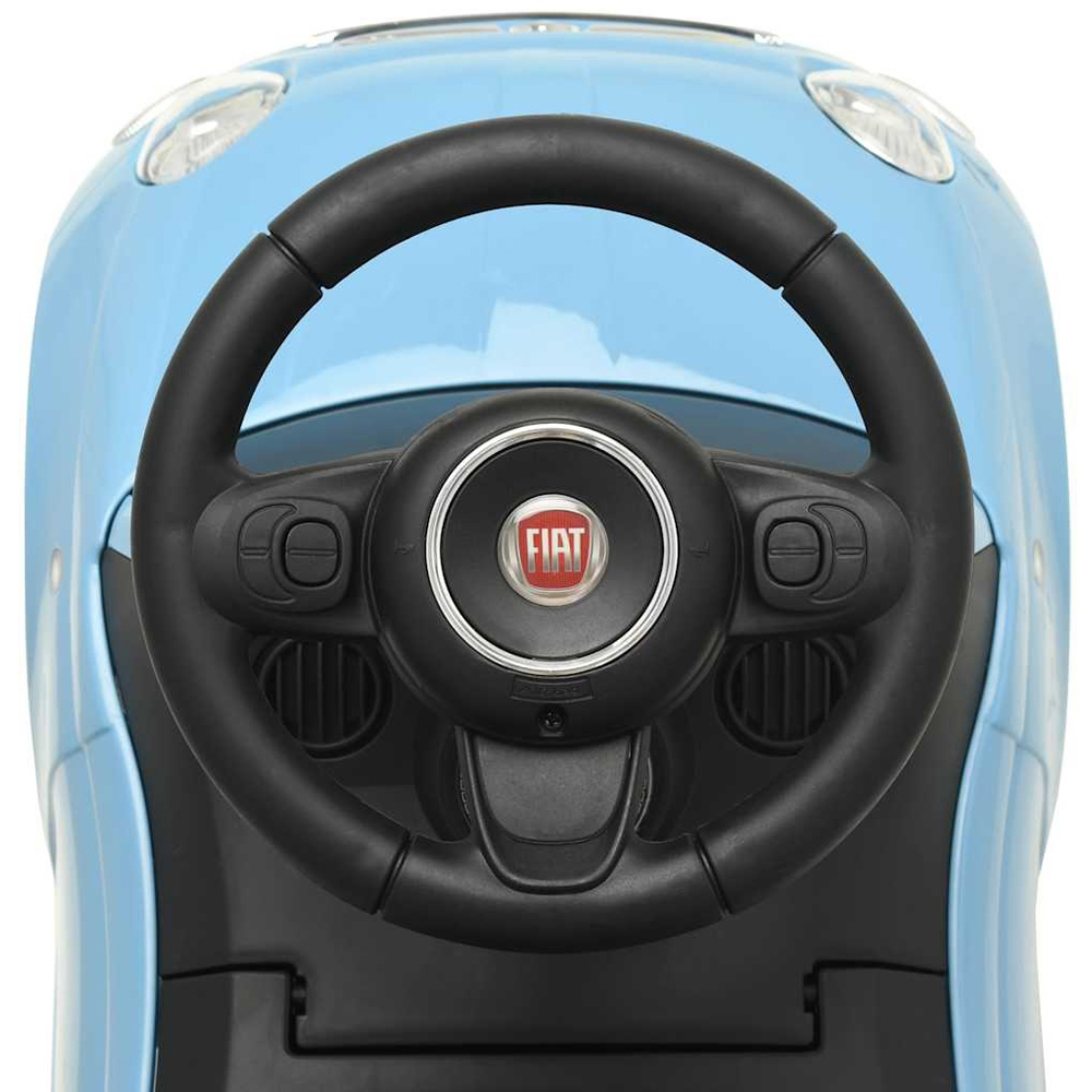 Walplus Blue Fiat 500 Ride On Car Image 7
