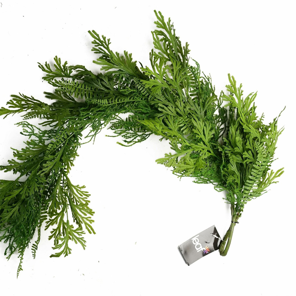 Leaf Trailing Fern Hanging Artificial Garland 140cm Image 4