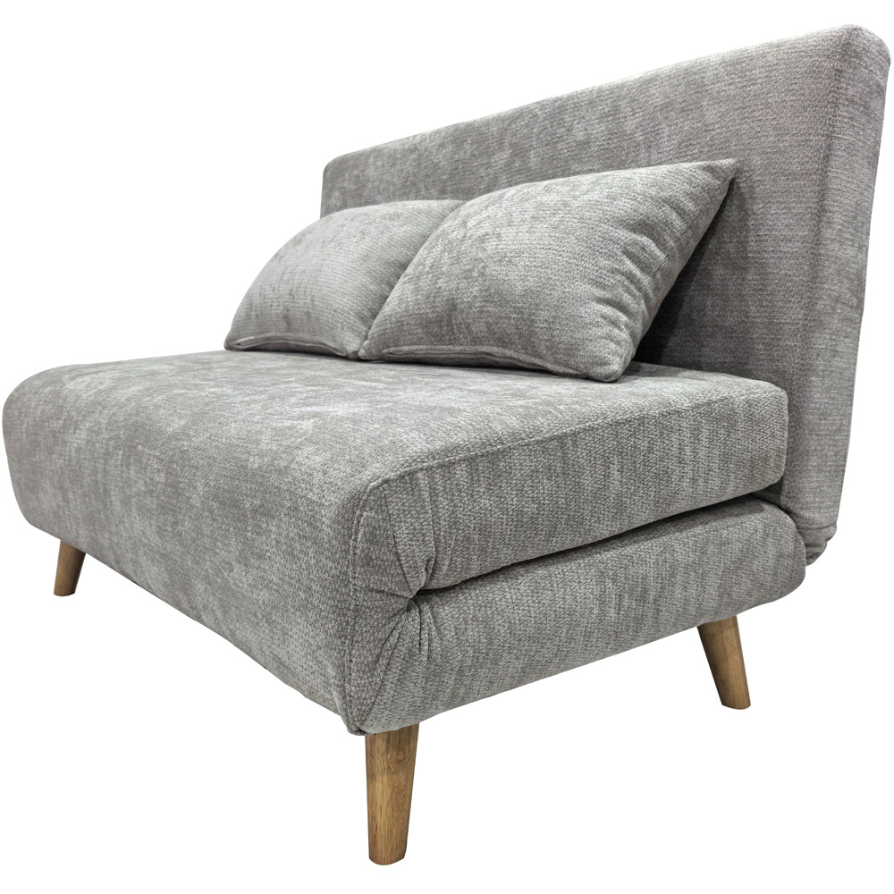 Indoor Living Joshua 2 Seater Grey Sofa Bed Image 4