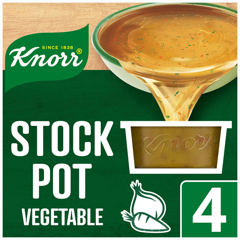Knorr Vegetable Stock Pots 4 Pack Image