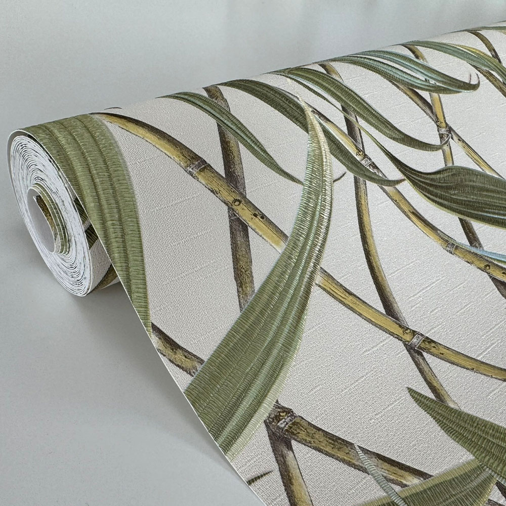 Rasch Paradise Palm Green Wallpaper Image 2