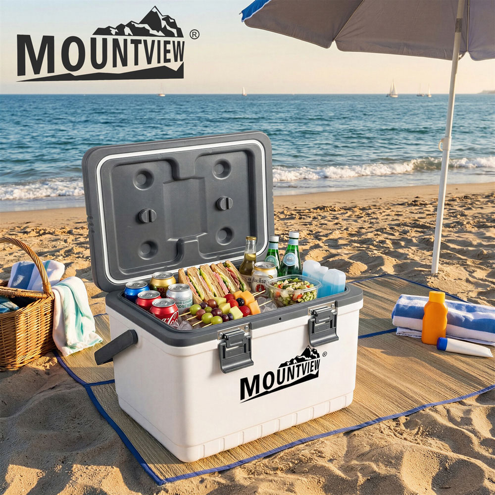 Mountview White Portable Large Cool Box 22L Image 8