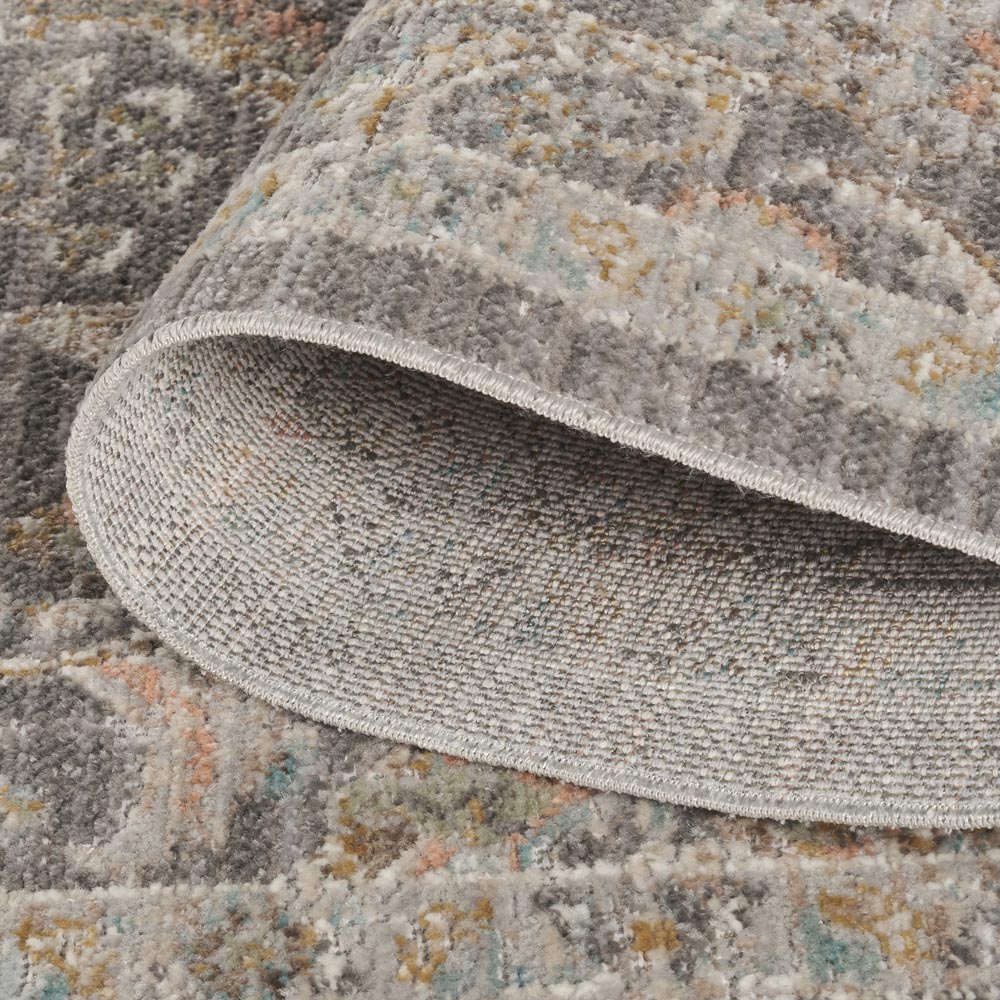 Desire Rugs Maia Grey Orchid Floral Non Slip Rug 120 x 180cm Image 4