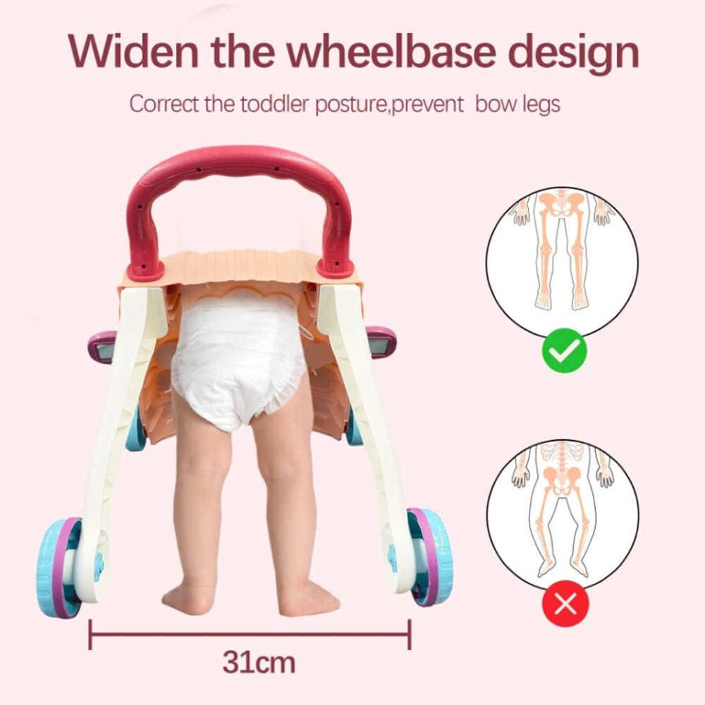 Alivio Kids Pink Magical Activity Walker Image 8