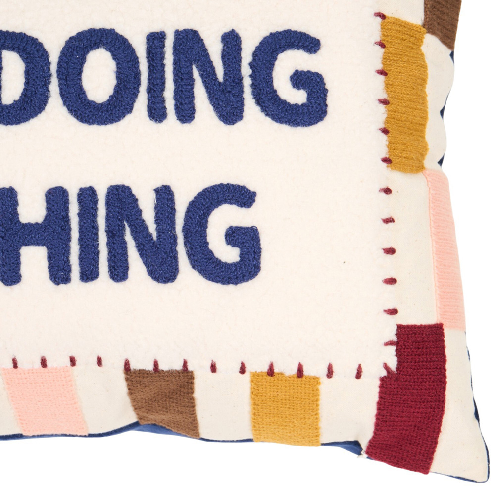 Busy Doing Nothing Cushion Image 4