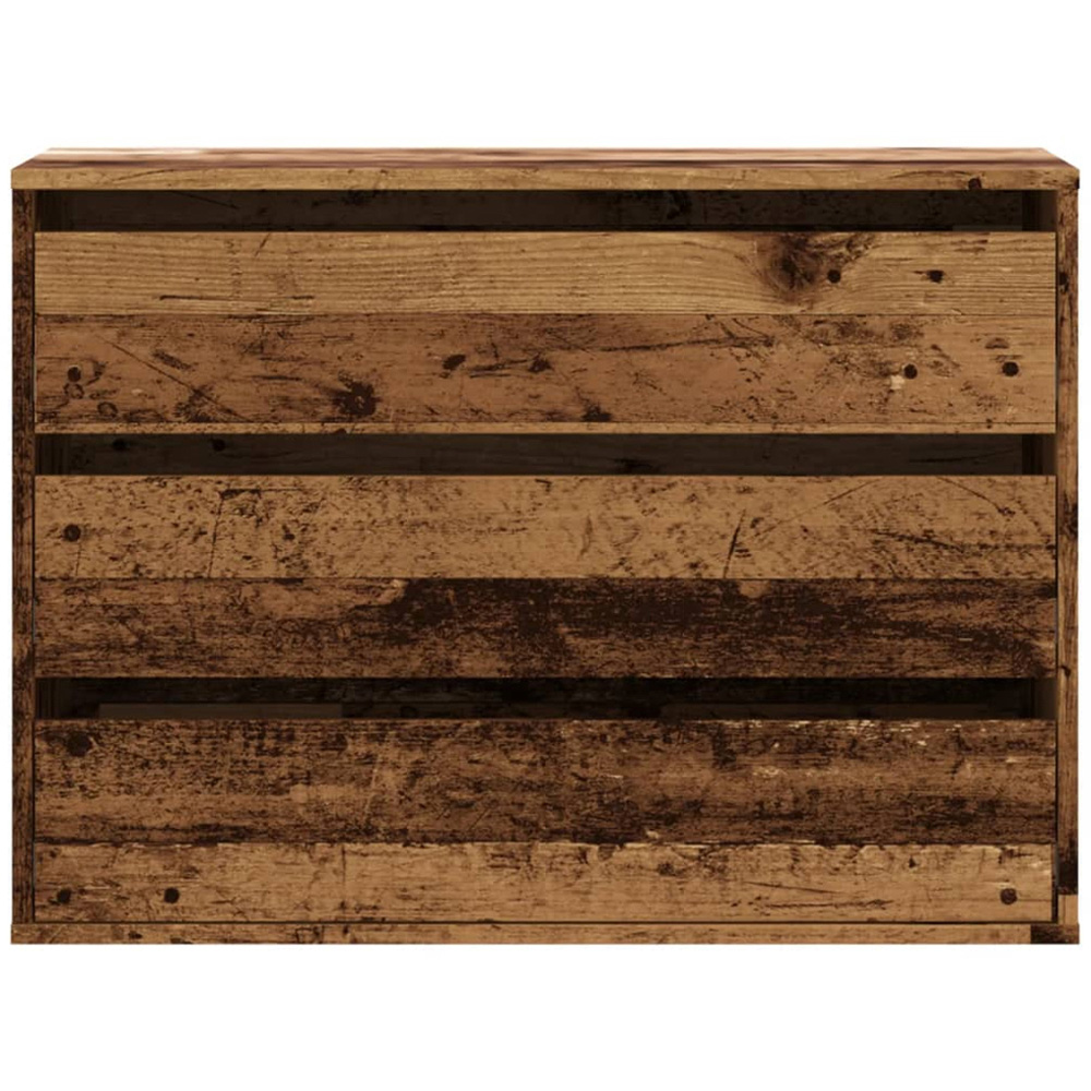 vidaXL Single Door 2 Shelf Sonoma Oak Wooden TV Cabinet Image 3