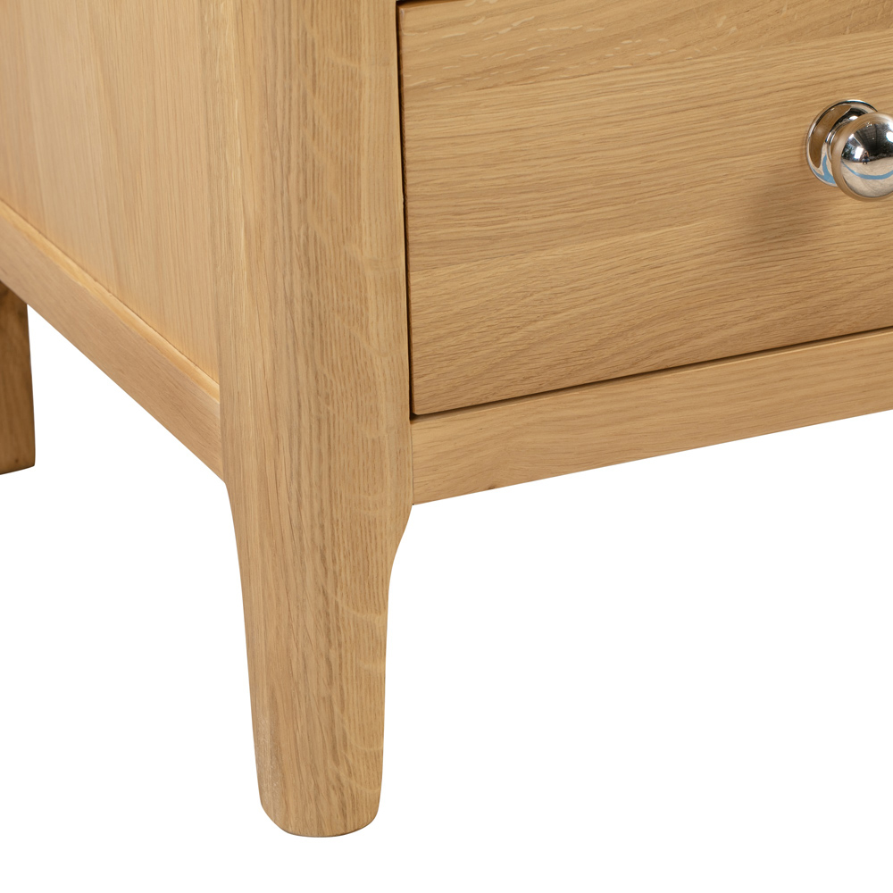 Julian Bowen Cotswold 6 Drawer Natural Chest of Drawers Image 6