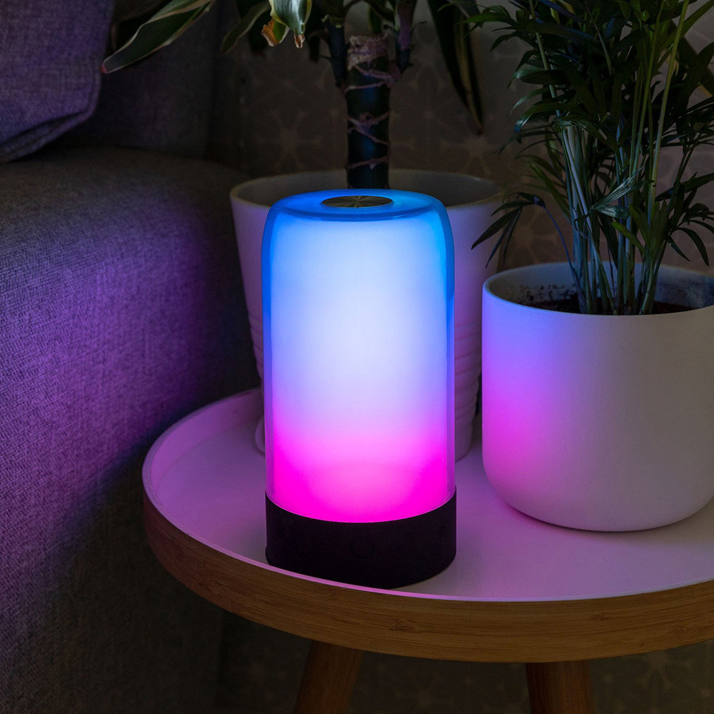 Smart Multi-Coloured Mood Light Black Image 11