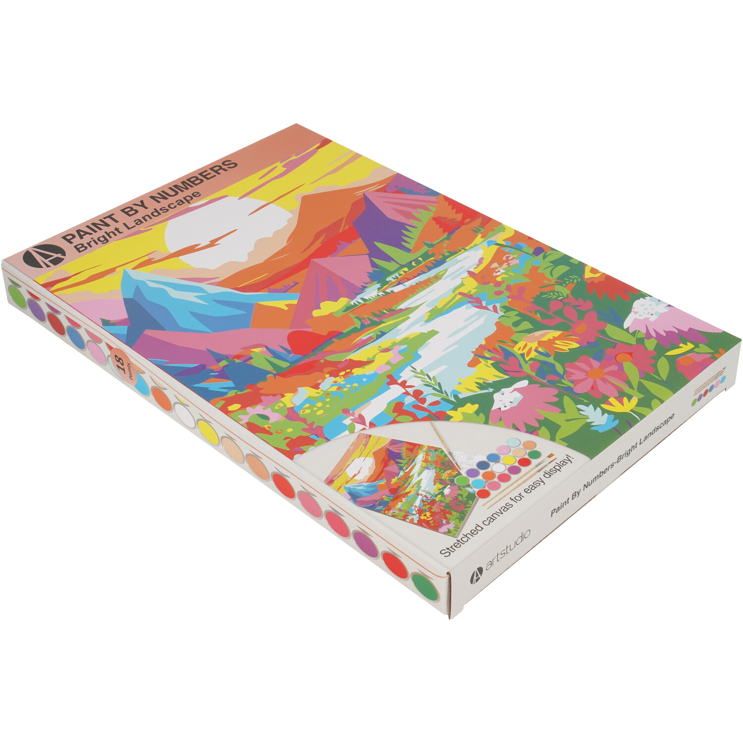 Paint By Numbers Bright Landscape Kit Image 7