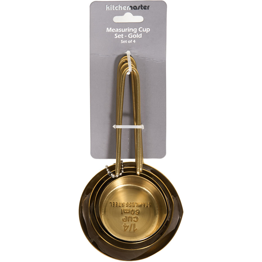Measuring Cup Set Gold Image 4