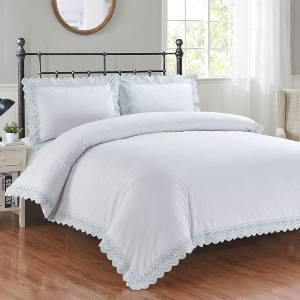 Serene Elise Super King Size Duvet Cover Set Image 1