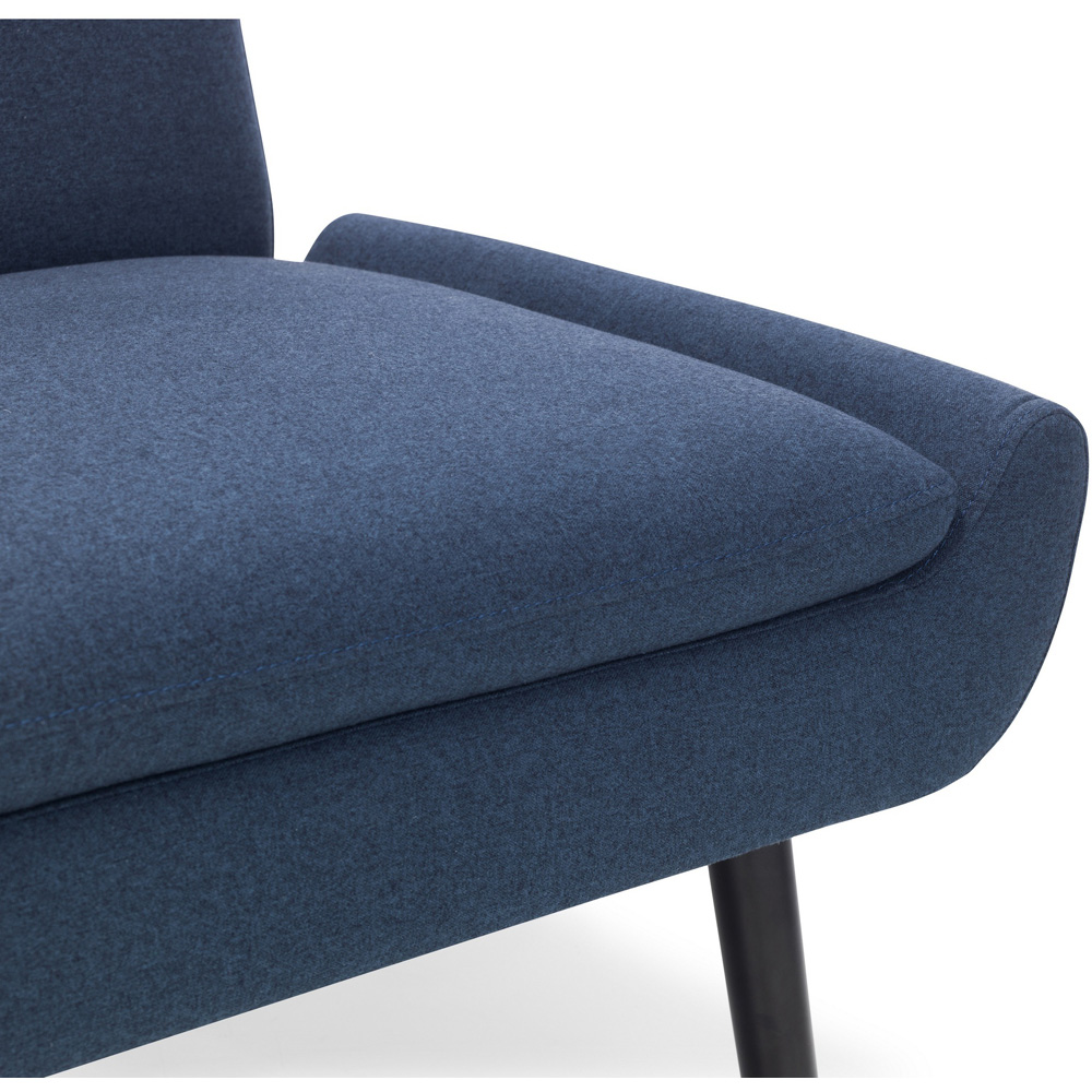 Julian Bowen 3 Seater Blue Gaudi Sofa Bed Image 6