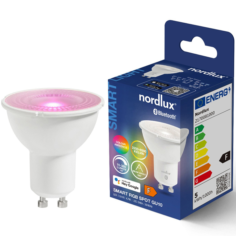 Nordlux Smart GU10 380 Lumen White Light Bulb Image 3