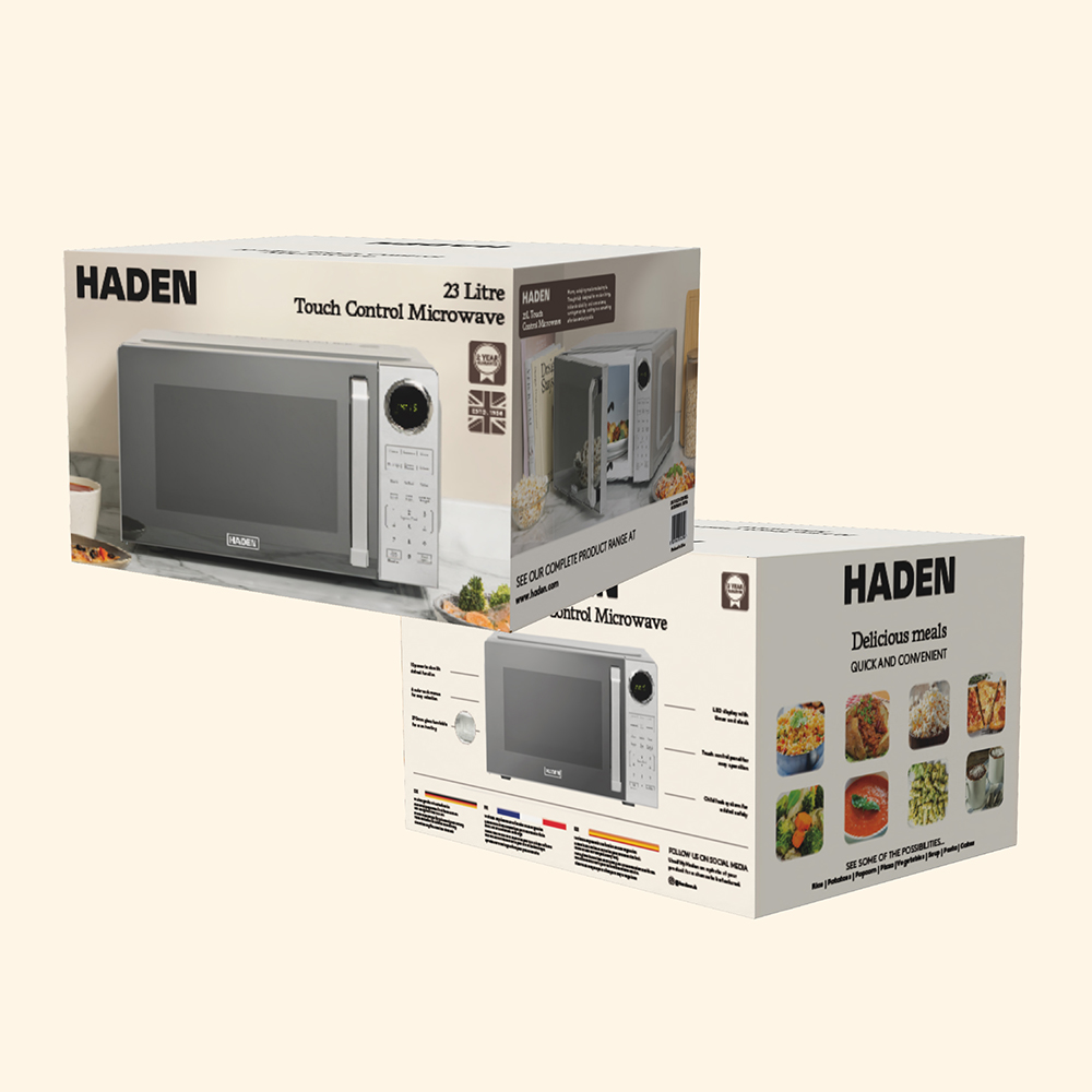 Haden 214706 White 23L Digital Microwave 900W Image 4