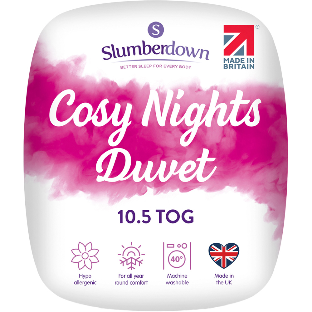 Slumberdown Super King Cosy Nights Duvet 10.5Tog Image 1