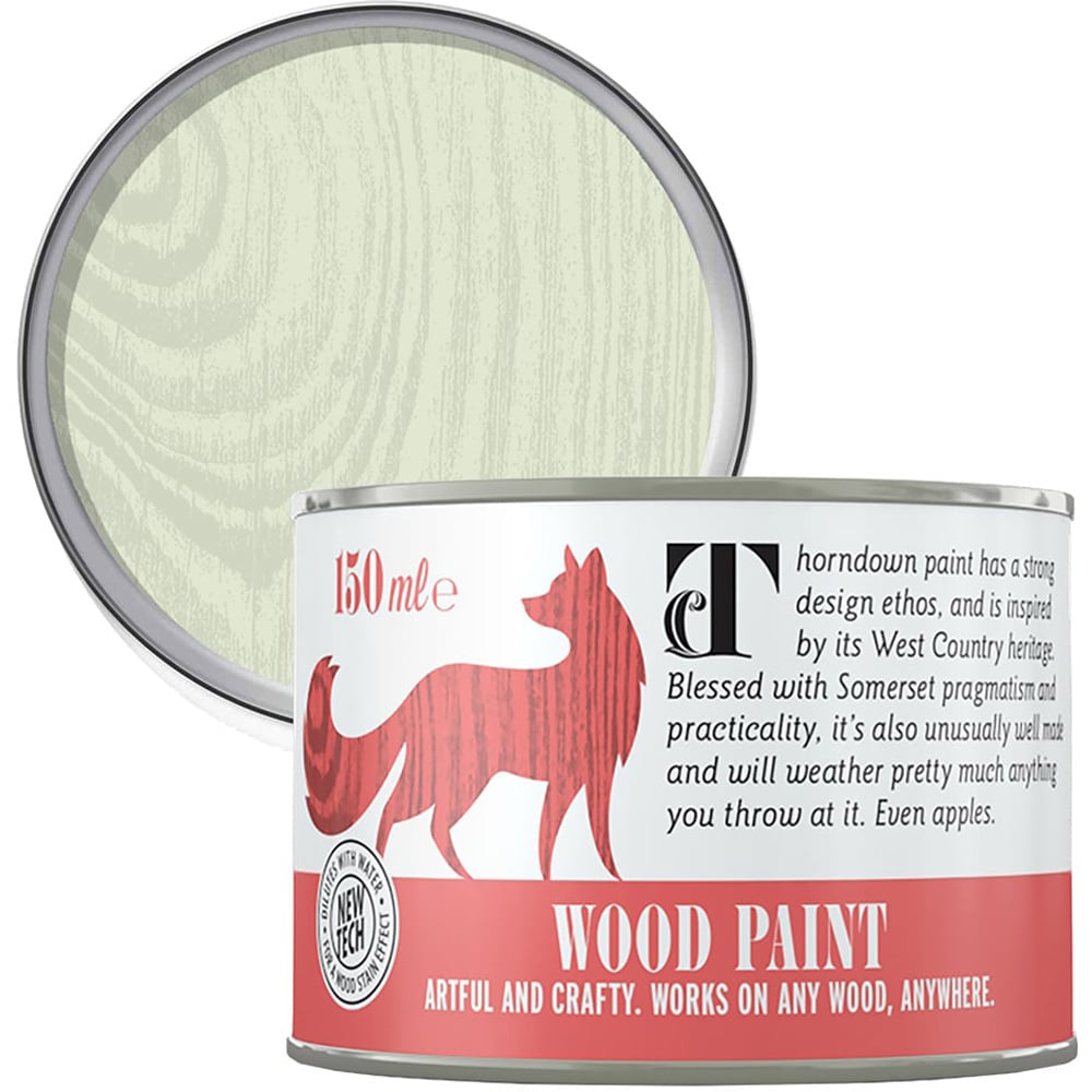 Thorndown Green Hairstreak Satin Wood Paint 150ml Image 1