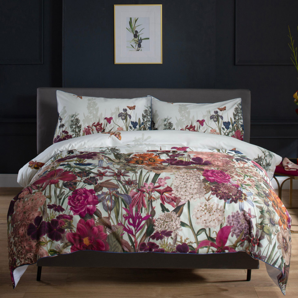 The Lyndon Company Tivoli Single White 180 Thread Count Duvet Set Image 1