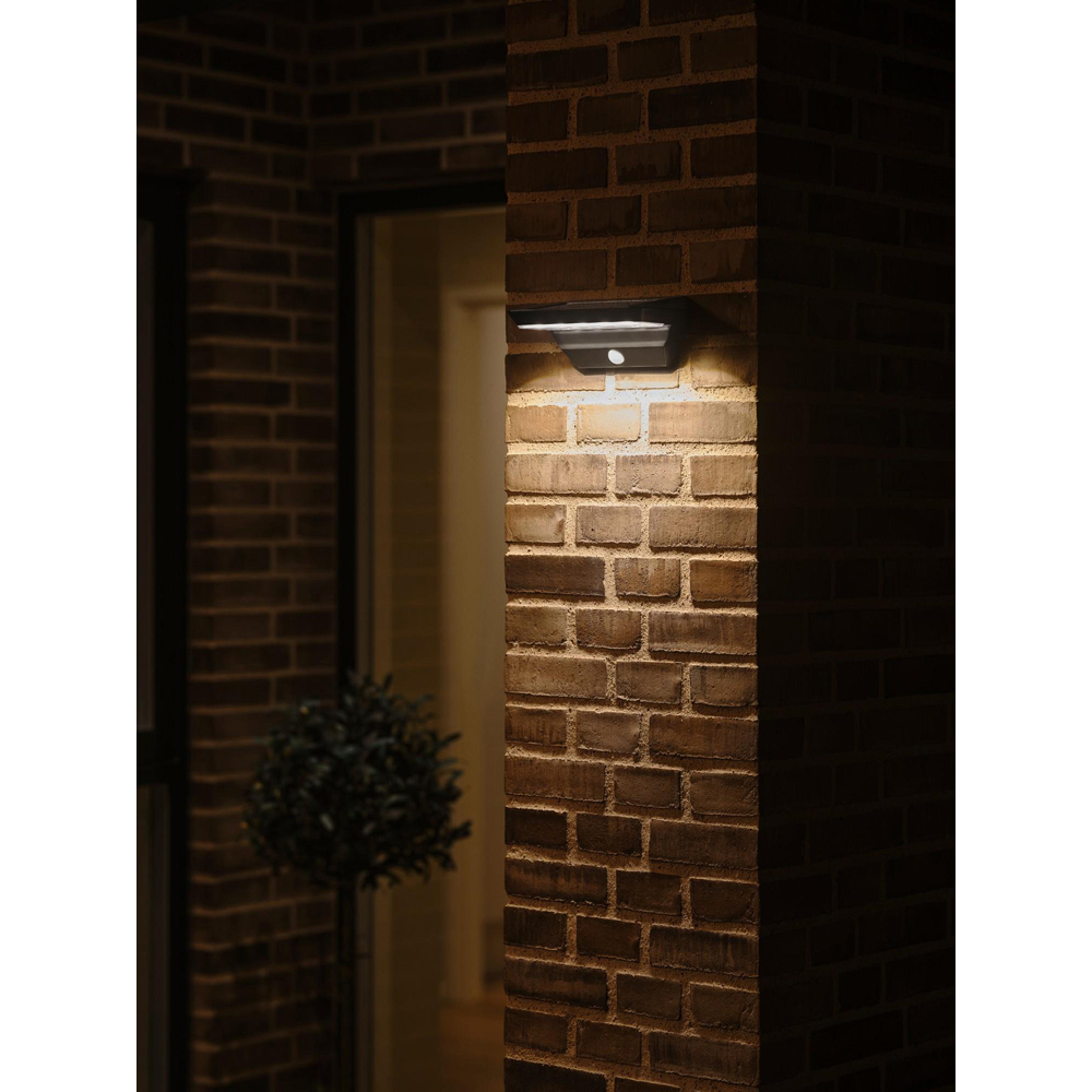 Nordlux Agena Black Solar LED Wall Light Image 6
