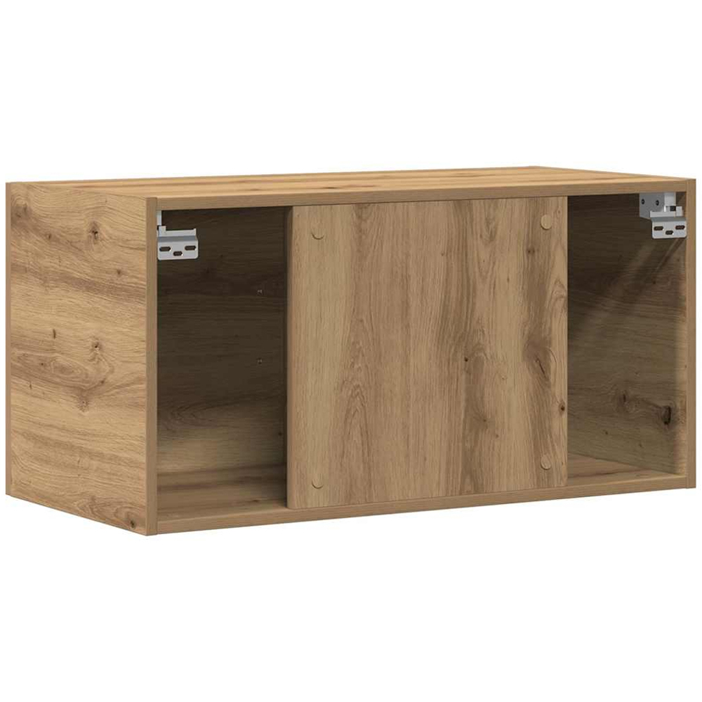 vidaXL 2 Door Artisan Oak Wall Cabinet Image 6