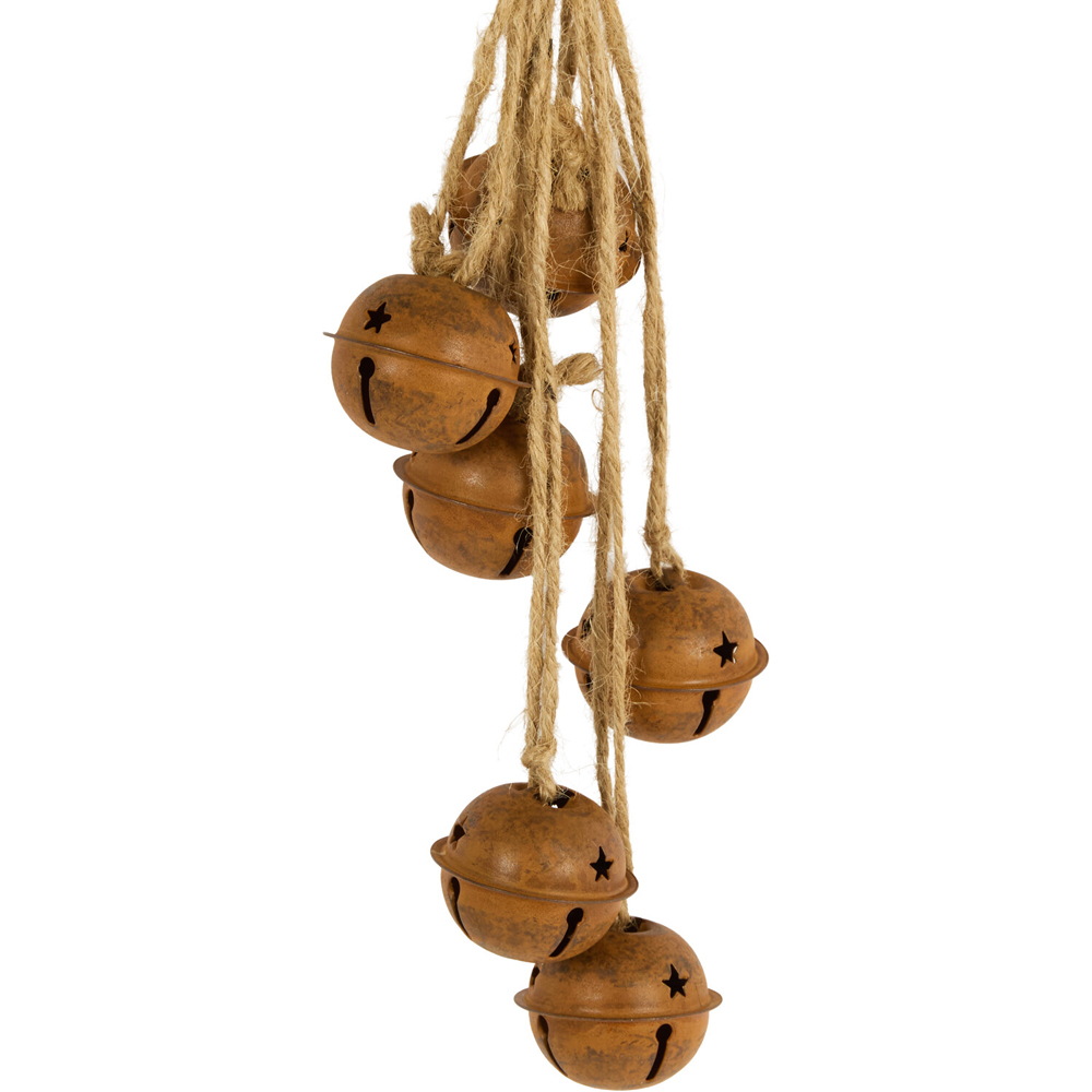 Rustic Bells Hanger Natural Image 3