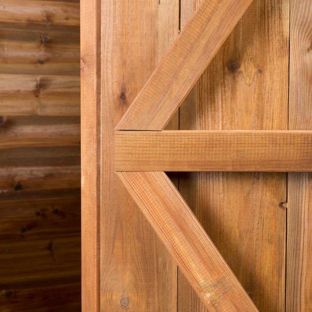 Empire Sheds 20 x 8ft 2 Door Dipped Treated Tongue and Groove Pent Potting Shed Image 4