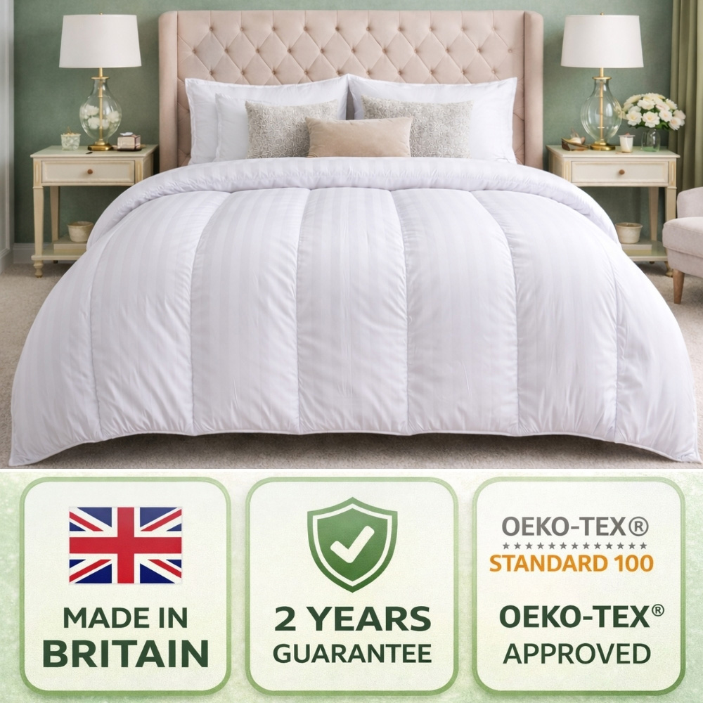 Opulent Home Double White All Season Hollowfibre Duvet 10.5 Tog Image 7