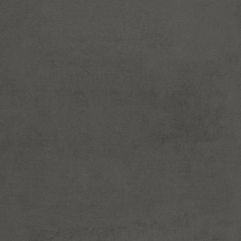 Portland Grey Velvet feel Pouffe Round Ottoman Stool with Storage Image 6