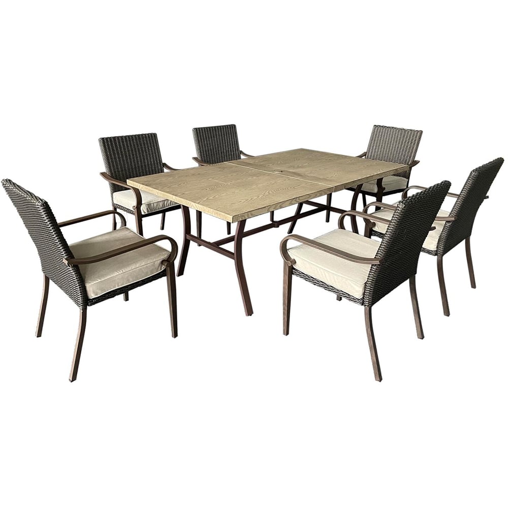 6 Seater Dining Table Set Image 9