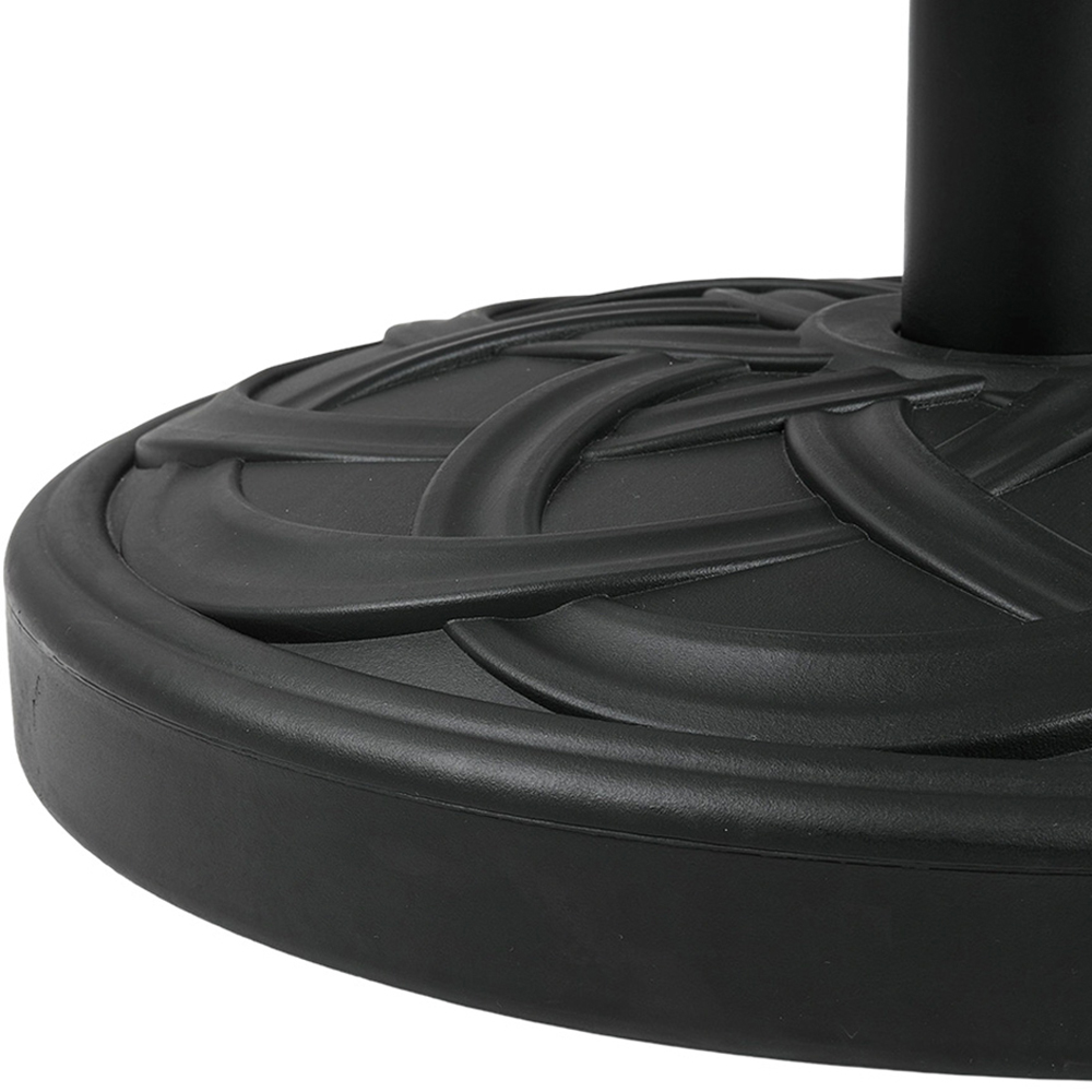 Living and Home Spiral Cross Effect Heavy Duty Round Umbrella Base 25kg Image 3