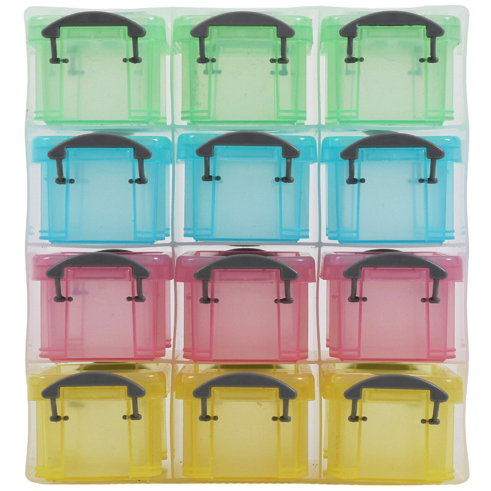 Multicolour Storage Box 12 Piece Image 1