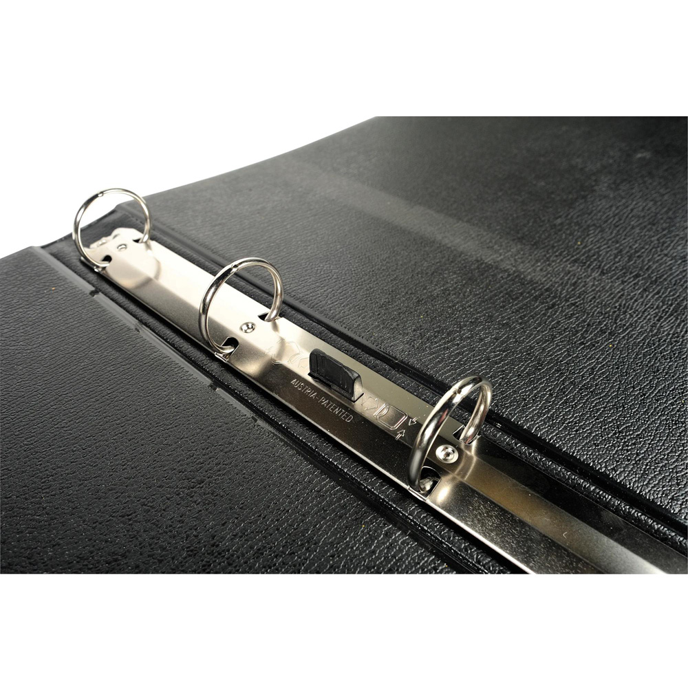 Exacompta A3 Black 4 Ring Landscape Binder 30mm Image 7