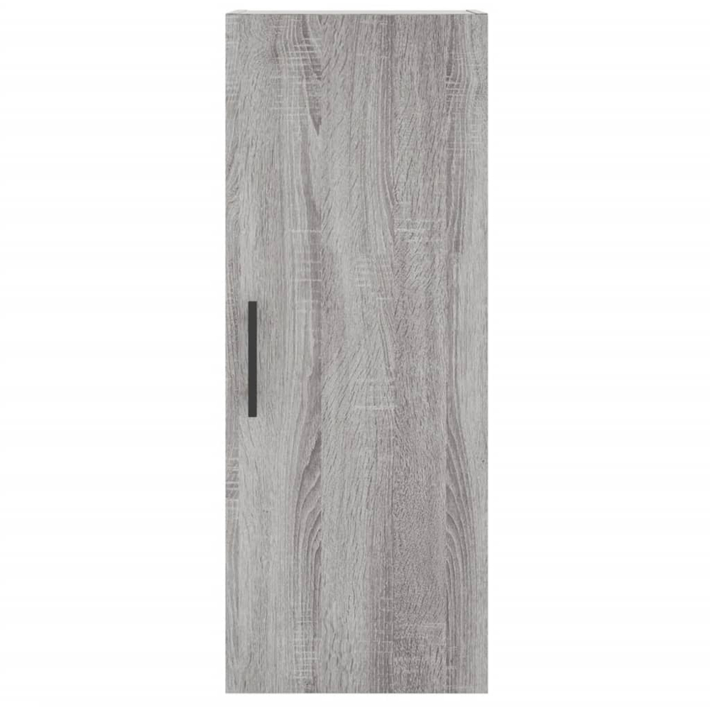 vidaXL Single Door 3 Shelf Grey Sonoma Highboard Image 6